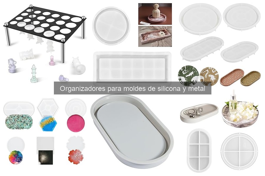 Ventajas de usar organizadores para moldes de silicona y metal