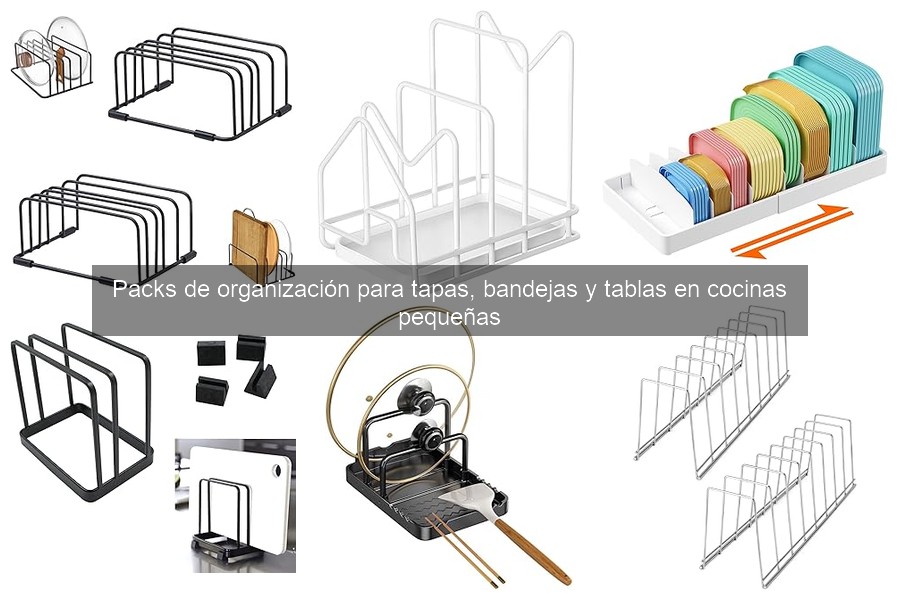 Ventajas de usar packs de organización en cocinas pequeñas