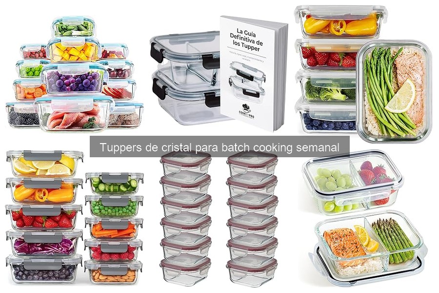 Ventajas de usar tuppers de cristal frente al plástico
