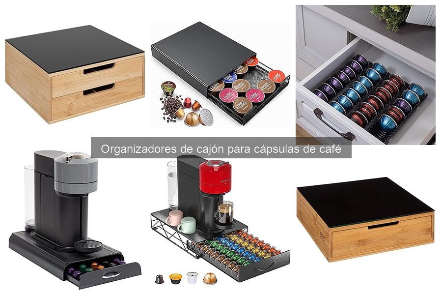 Ventajas de usar un organizador de cajón para cápsulas de café
