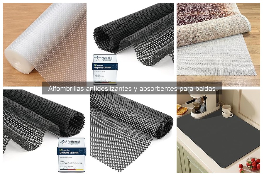 Ventajas y desventajas de alfombrillas antideslizantes en cocina