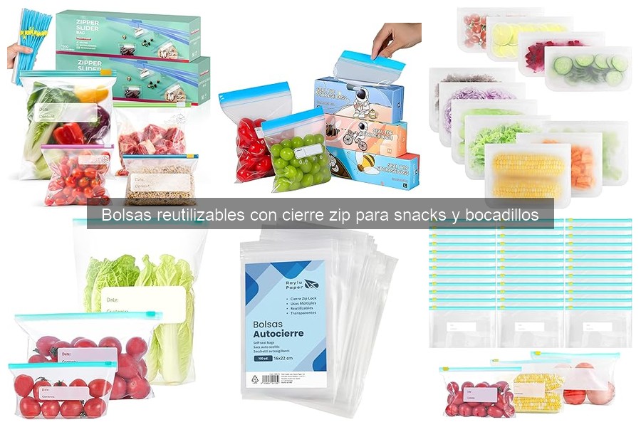 ** Ventajas y desventajas de las bolsas reutilizables con cierre zip