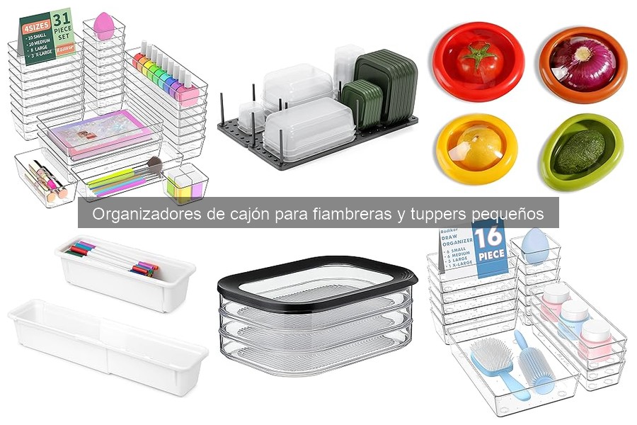 Ventajas y desventajas de los organizadores de cajón para fiambreras