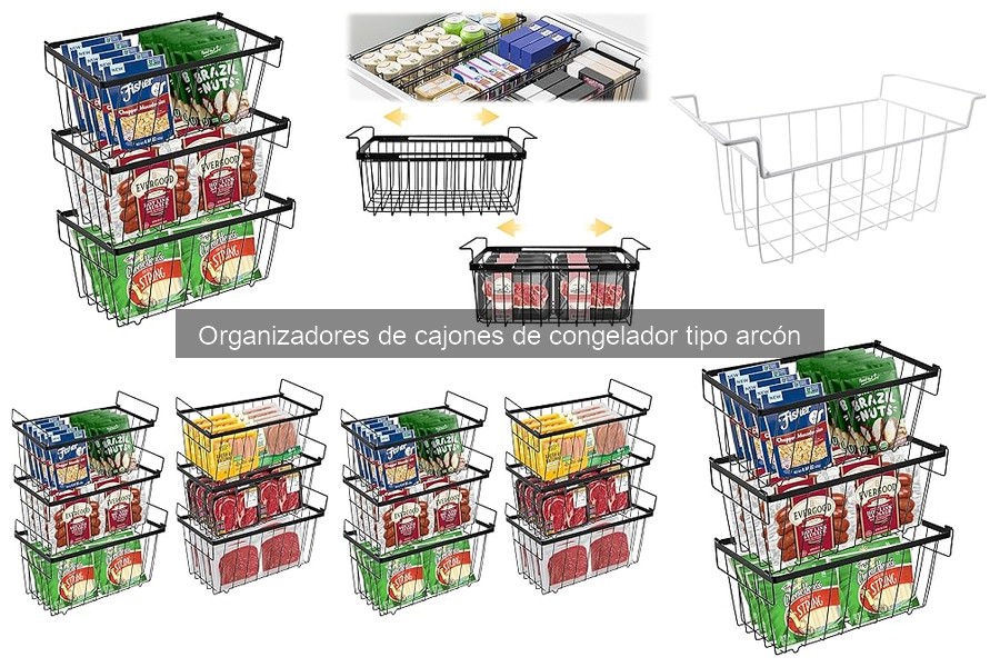 Ventajas y desventajas de organizadores de congelador
