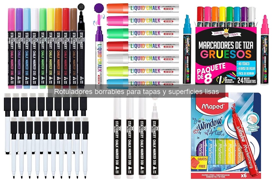 Ventajas y Desventajas de Rotuladores Borrables en la Cocina