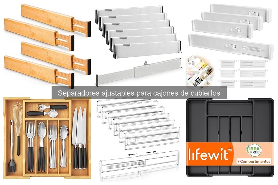 Ventajas y Desventajas de Separadores Ajustables para Cajones