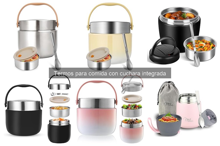 Ventajas y desventajas de termos para comida con cuchara integrada